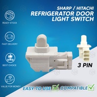 ORIGINAL SHARP/HITACHI REFRIGERATOR FREEZER FRIDGE FAN QSWPA092CBZA LIGHTING SWITCH DOOR SWITCH