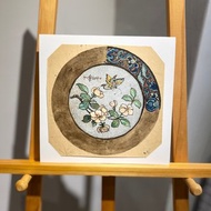 19th century德國瓷器設計手稿 - Vintage Draft - 古董