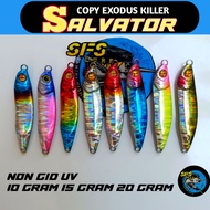 Metal jig fishing bait 20gram 15gram 10gram|Micro jig 10g micro jig 15gram metal jig 20gram Salvator