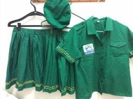 南台灣 3+1件 女童軍制服套裝組 二手制服 二手學生制服 台灣學生制服 水手服 女學生制服