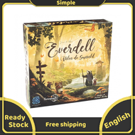 Everdell เกมกระดานบูติกรุ่นภาษาอังกฤษเกมกระดานบอร์ดปาร์ตี้เพื่อนครอบครัว