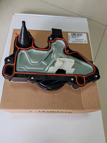 Genuine 06K-103-495-BM Engine oil separator With Gasket Assembly 06K103495BM For 15-21 Audi A3 A4 Q3