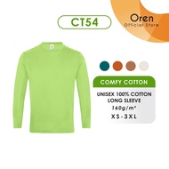 Oren Sport CT Comfy Cotton Long Sleeve T-Shirt CT54