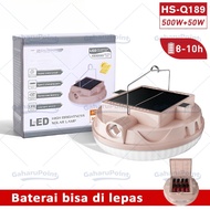 【COD】Lampu Emergency Maxpower UFO MX-106 800WATT / MX-105 500 WATT LED 4 mode Portable Gantung Solar