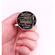 Magic Novel Happy Quotes Quotes Quotes Use Brooch Badge
