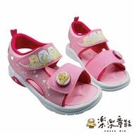【夏季限量特價!!】台灣製角落生物電燈涼鞋-粉色