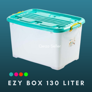 GRATIS ONGKIR! Container Box  82 LITER /  85L / 130 Liter (CEK GAMBAR) Besar Kuat Tebal Tahan Bantin
