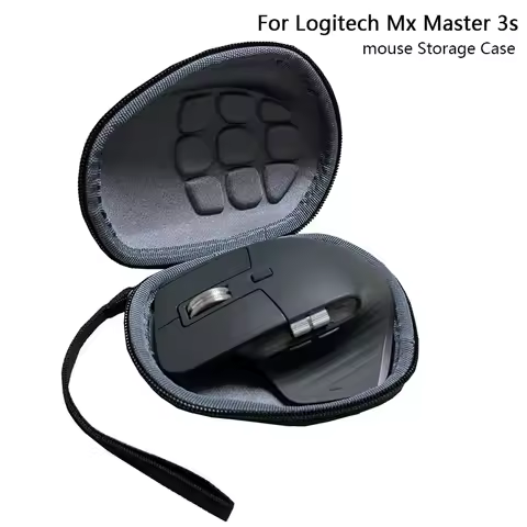 Mice Bag for Logitech MX Master 3S Advanced Wireless Mouse Travel Portable Mouse Storage Case Hard S