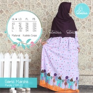 Gamis Elmina Motif - Marsha