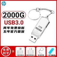 滿300發貨喔2T隨身碟USB3.0 適用於安卓蘋果手機電腦USB 手機電腦兩用2tb大容量優盤