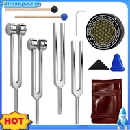 Tuning Forks for Healing Set (128Hz, 256Hz, 512Hz, 528Hz), Tuning Fork for Sound Healing Meditation 