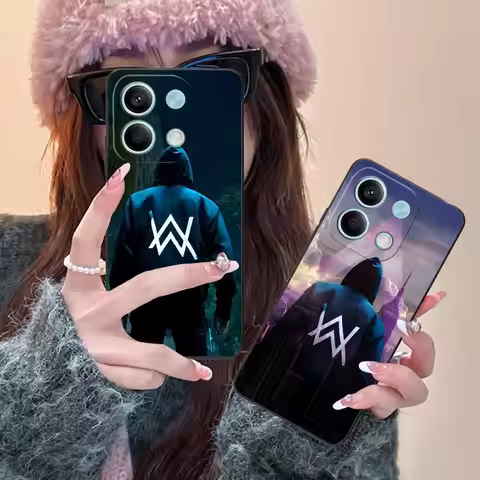 DJ Alan Walker Mobile Phone Case for Xiaomi Redmi Note 14 13 12 11 A5 3 2 1 Pro Plus 4G 5G Colour Pr