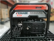 KEMAGE by KANTO 🚚 เครื่องปั่นไฟ รุ่น KM-INVT-7KW 7kW 17HP 230V 223cc. เชือกดึงสตาร์ท  มีมือจับ + ล้อ