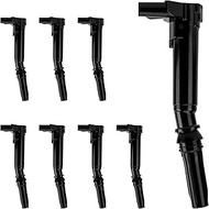 KAX 8Pcs Ignition Coil Pack Compatible with Ford F-250 F-350 Super Duty 2011-2017, F-150 2010-2014, 