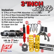 3 Inch Lift Up Combo Package 4x4 Toyota Hilux accessories Ford Ranger accessories Mitsubishi Triton