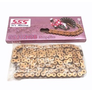 SSS 415 Racing Sprocket Gold Chain/ Rantai