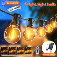 Solar Christmas Light G40 Light OutdoorWaterproof Lights Shatterproof