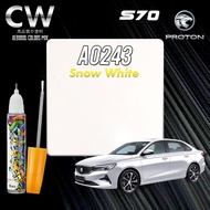 PROTON S70 Original Touch Up Paint 2 in 1 Touch Up Pen + Brush Bottle DIY Cat Calar Kereta