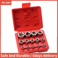 14Piece E-TORX Socket Set Premium Female Torx Socket Set Torque Socket Set