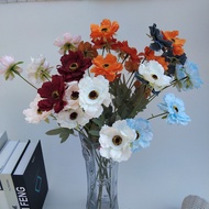 6 Heads Zinnia Flower Wedding Home Decor | Bunga Pelamin Murah Hantaran Bunga Hiasan Dalam Rumah Ata