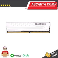 KINGBANK XMP Silver Longdimm DDR4 8GB 3200Mhz Memory for Desktop