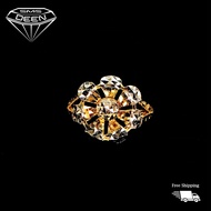 SMS DEEN Floral Ring, ±3.0GM - Gold 916 Emas - Cincin Bunga (Sz: 18 - 2.97GM)