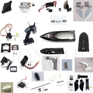 Feilun FT011 RC Boat metal upgrades Parts metal tail rudder propeller Water-cooled parts motor ESC b