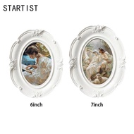 [STARTIST] Vintage Photo Frames Resin Tabletop Wall Hanging Wall & Table Top Frames Photo Holder for