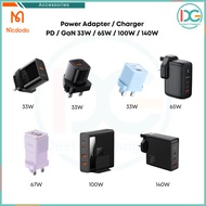Power Adapter / Charger PD / GaN 33W / 65W / 100W / 140W