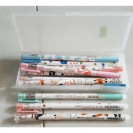 Box Of 12 Chosch Gel Pens With Erasable Plastic Box, Beautifully Designed Pen, High-Class Goods