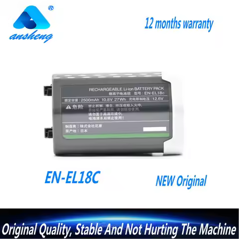 1/2 Pieces New Original EN-EL18C EN EL18C Battery For Nikon D4 D4S D5 D500 D800 D810 D850 MBD12 10.8