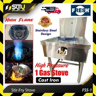 FRESH FSS-1 / FSS1 Single Burner Gas Stove / Stir-Fry Stove / Gas Stove Stand / Dapur Gas Masak