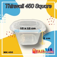 Thinwall Square 450ml 450ml square food container/