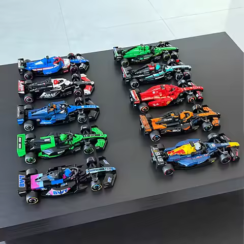 Moc Chinese Building Blocks Super Racing Car 77242 77243 77244 77245 77246 77247 77248 77249 77250 7