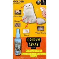 Golden Spray (spray kutu,hama,earmite dan lain-lain)