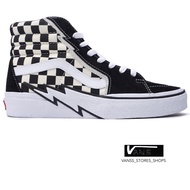 VANS SK8-HI BOLT BLACK WHITE CHECKERBOARD  (สินค้ามีประกันแท้)