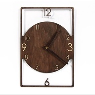 KAYU Teak Wood wall clock/ Latest wall clock/ Rectangle wall clock/ wall clock/ wooden clock