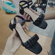 Women's big size high heel sandal - oversized 3cm strappy sandal size 40 41 42 43 44