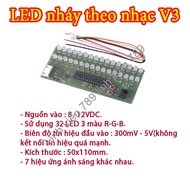Mạch LED nháy theo nhạc - Linh kiện 789
