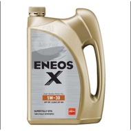Eneos X 0W-20 5W-30 5W-40 SP SUPER FULLY SYN น้ำมันเครื่อง เบนซิน สังเคราะห์แท้ 100% 4 L ลิตร 1L 0W2