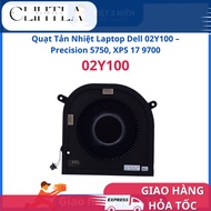 Dell 02Y100 Laptop Cooling Fan – Precision 5750, XPS 17 9700 – 98% Genuine Product