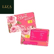LIZA 0.20g 999.9 Gold Bar (Best Wishes)