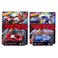Transformers X Hotwheels GT-Scorcher & Twin Mill set of 2