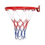 32cm Steel Hanging Basketball Wall Basketball Rim With Screws Mounted Goal Hoop Rim Net 1Set Foldabl