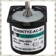 (ZNHP) 60Ktyz Ac Motor 220V 10Rpm Permanent Magnetic Electric Synchronous Motor 14W Permanent Magnet