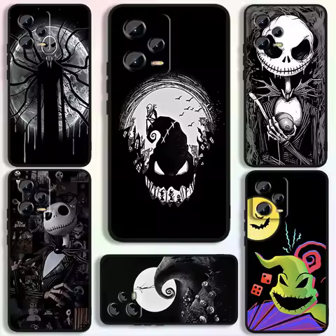 Anime Disney Jack Skellington For Xiaomi Redmi Note 13 12R 12 12S Turbo 11 11T 11S 10 10S Pro Plus 5