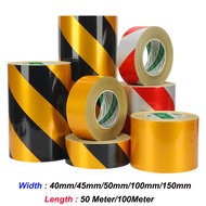 50 Meter Reflective Warning Tape Roll Night Travel Reflective Strip Car Safety Distance Warning Luminous Strip Motorcycle Sticker Bicycle Sticker Reflective Film