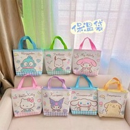 水怪 飯盒袋 保溫袋 便當袋 hangyodon 手提袋 手挽袋 雜物袋 收納袋 旅行袋 多用途袋 萬用袋 實用袋 hangyodon pc狗 帕恰狗 pochacco hello kitty 玉桂狗