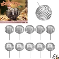 ABEBONGOTF 10pcs Bonsai Baskets, Small Plant Fertilizer Tool Gardening Fertilization Baskets, Stainl