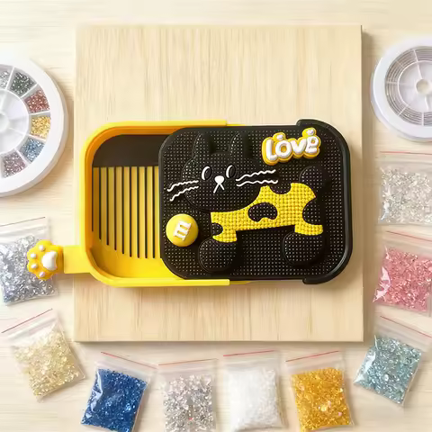 Diamond Painting Tray Diamond Board Sorting Board Diamond Classification Storage Box DIY Diamond Pai